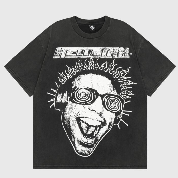 Hellstar Studios Rage T-Shirt Black - Image 1