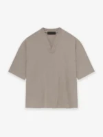Fear of God Essentials V-Neck T-Shirt 'Core Heather'