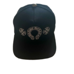 Chrome Hearts Horseshoe Denim Baseball Hat - Image 4