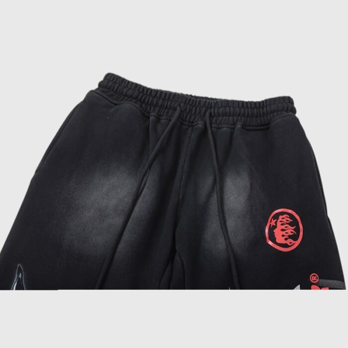 Hellstar Airbrushed Skull Flare Sweatpant - Image 7