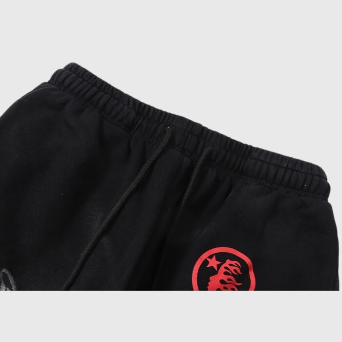 Hellstar Airbrushed Skull Flare Sweatpant - Image 6