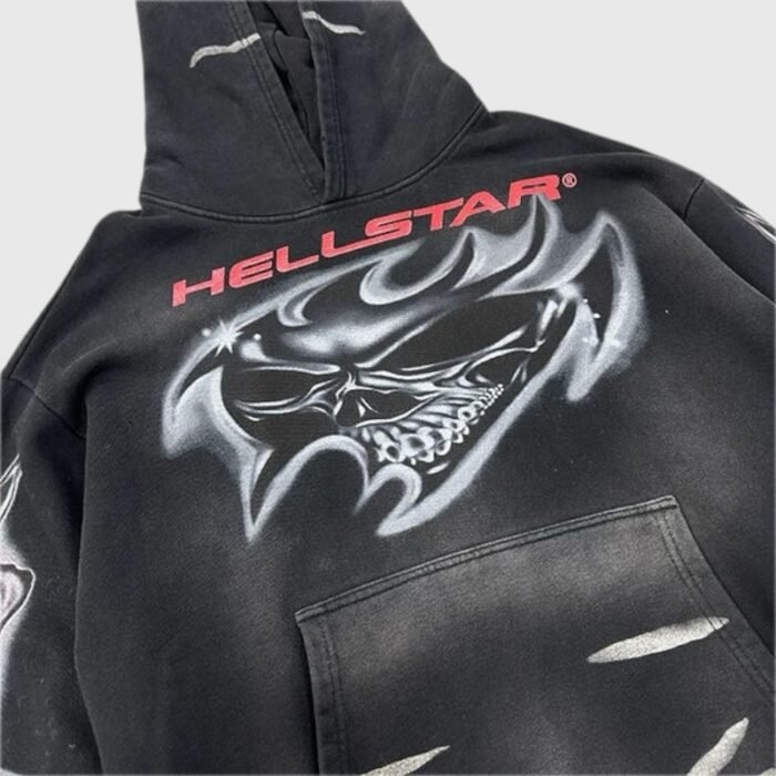 Hellstar Airbrushed Skull Tracksuit - Image 11