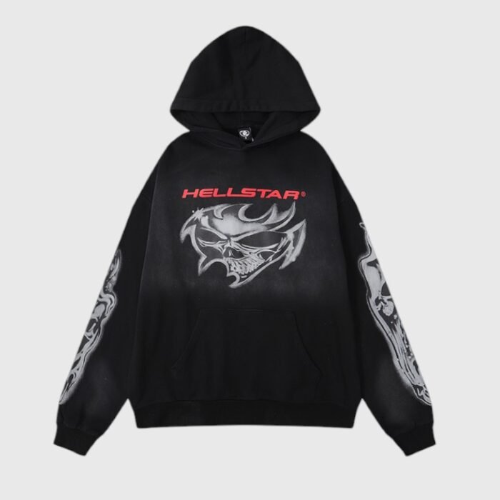 Hellstar Airbrushed Skull Tracksuit - Image 9