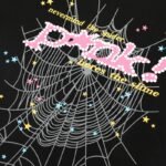 Sp5der Web Pink Print T-shirt - Image 8