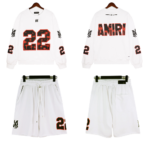 Amiri Oversized 22 Football Short - Black - Image 12