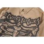 Hellstar Airbrushed Bone Long Sleeve Shirt - Image 3