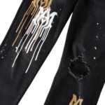Amiri MA Stencil Skinny Jeans - Image 11