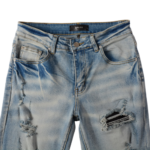 AMIRI Destroyed jeans MX1 PLAID skinny fit - Image 7