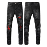 AMIRI MX1 Suede skinny jeans - Image 15