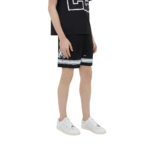 AMIRI Black Mesh '22' SKATER Shorts - Image 4