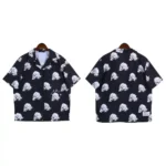 Amiri Allover-Skulls Bowling Shirt - Image 14