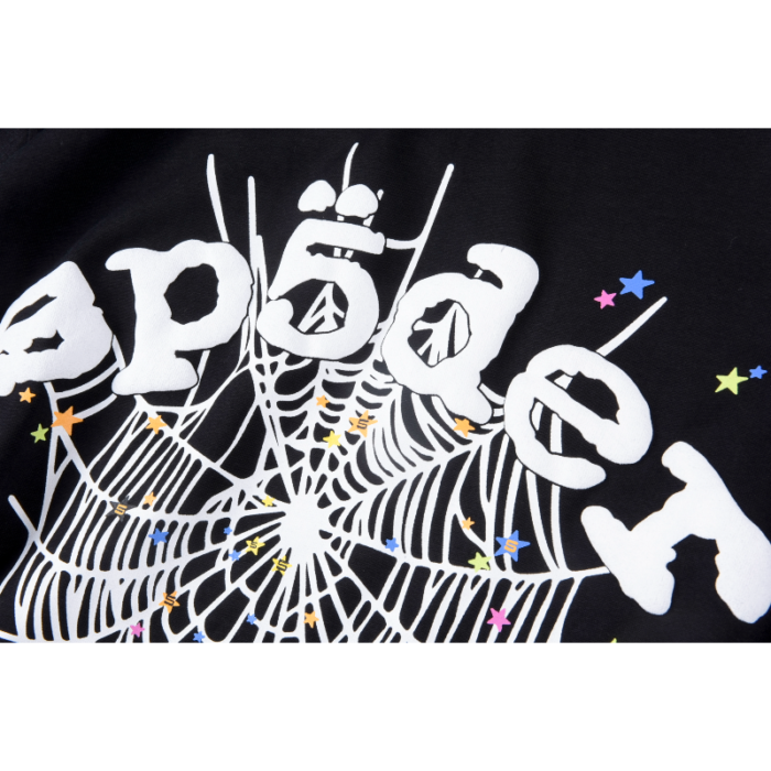 Sp5der OG Web V2 Black Tee - Image 5