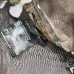 Amiri Leather Thrasher Jeans Dark Indigo - Image 6