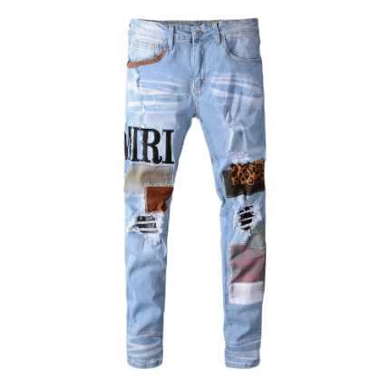Amiri Wild West Logo Jeans