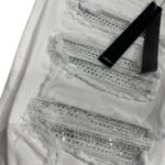 Amiri White Diamond Stretch Jeans - Image 8