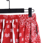 Amiri Bandana Paisley Pattern Drawstring Swim Shorts - Image 6