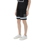 AMIRI Black Mesh '22' SKATER Shorts - Image 11