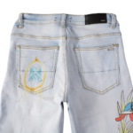 amiri zig zag skinny jeans - Image 9