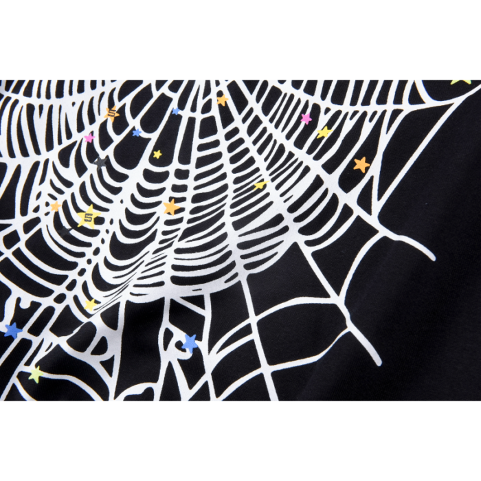 Sp5der OG Web V2 Black Tee - Image 4