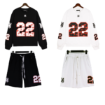 Amiri Oversized 22 Football Short - Black - Image 13