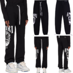 Amiri Black Crystal Ball Lounge Pants - Image 13
