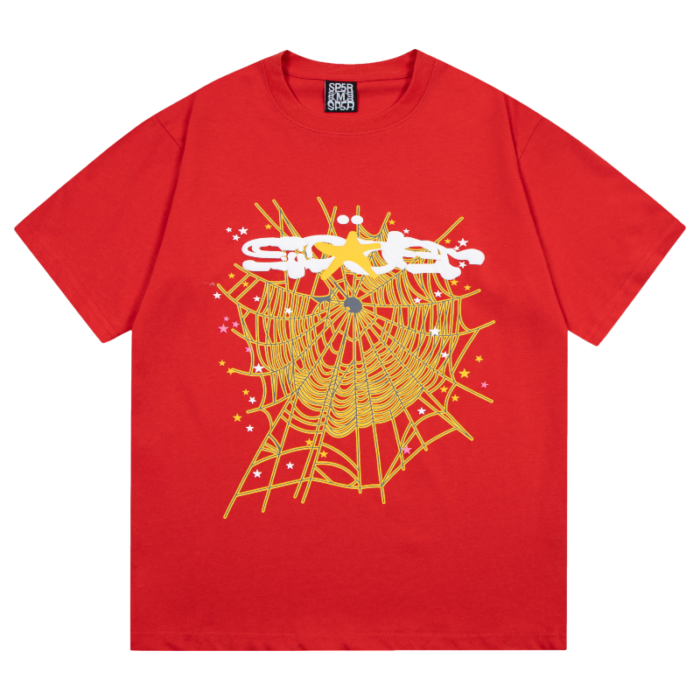 SP5DER Web Print Gothic Punk T-Shirt - Image 15