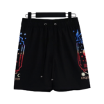 amiri fortune logo print swimming shorts - Image 9