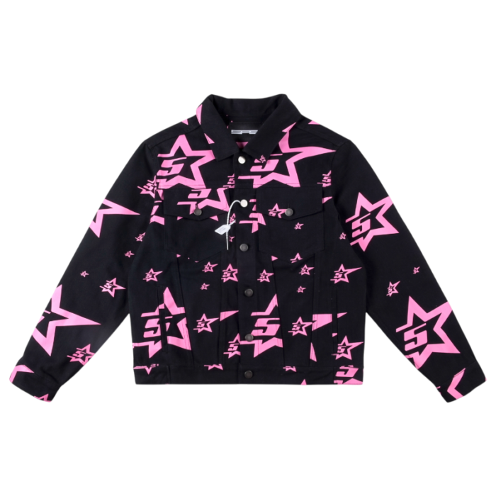 Sp5der 5 Star Trucker Jacket - Image 1