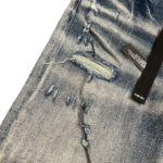 AMIRI Distressed Slim-fit Jeans In Gray - Image 6