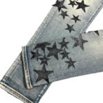 Amiri Leather Star Straight Jeans - Image 9