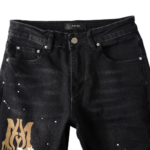Amiri MA Stencil Skinny Jeans - Image 6