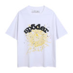 Sp5der Web And Logo Inscription T-Shirt