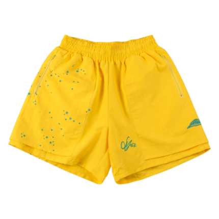 Sp5der Embroidered logo five-star printed sports