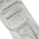 Amiri White Diamond Stretch Jeans - Image 3
