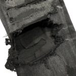 Amiri Varsity Logo Distressted Jeans - Image 3