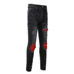 AMIRI MX1 Suede skinny jeans - Image 8