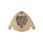 Hellstar Airbrushed Bone Long Sleeve Shirt