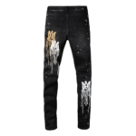Amiri MA Stencil Skinny Jeans - Image 2