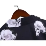 Amiri Allover-Skulls Bowling Shirt - Image 4
