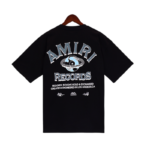 AMIRI Global Records print Cotton T-shirt - Image 2