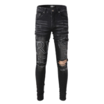 Amiri Men's Distressed Skinny Jeans