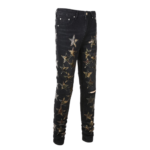 amiri star-patch skinny jeans - Image 6