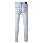 amiri zig zag skinny jeans - Image 2