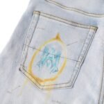 amiri zig zag skinny jeans - Image 3