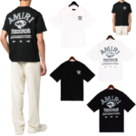 AMIRI Global Records print Cotton T-shirt - Image 19