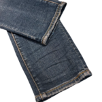 Amiri Leather Thrasher Jeans Dark Indigo - Image 8