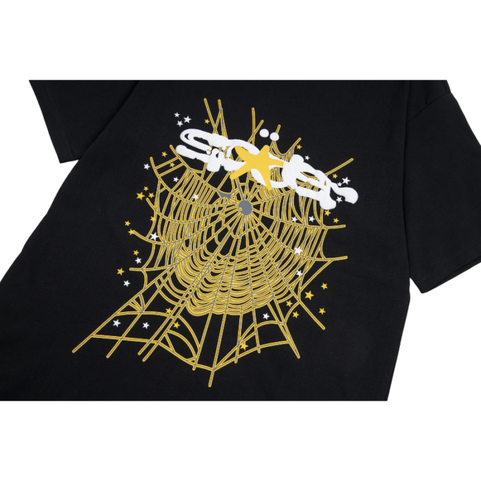 SP5DER Web Print Gothic Punk T-Shirt - Image 14