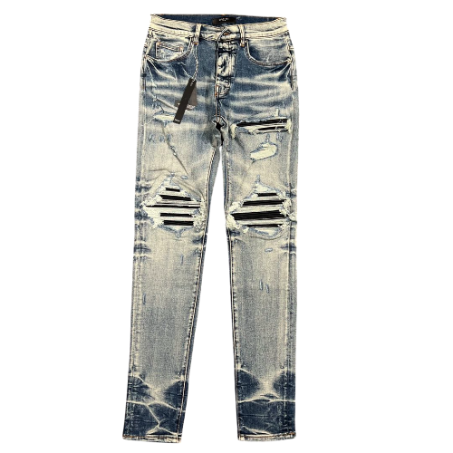 f6aca5ce-Photoroom AMIRI Distressed Slim-fit Jeans In Gray - Image 1