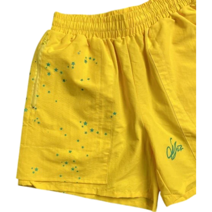 Sp5der Embroidered logo five-star printed sports - Image 13