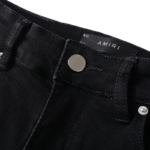 Amiri Men’s Distressed Skinny black Jean - Image 13